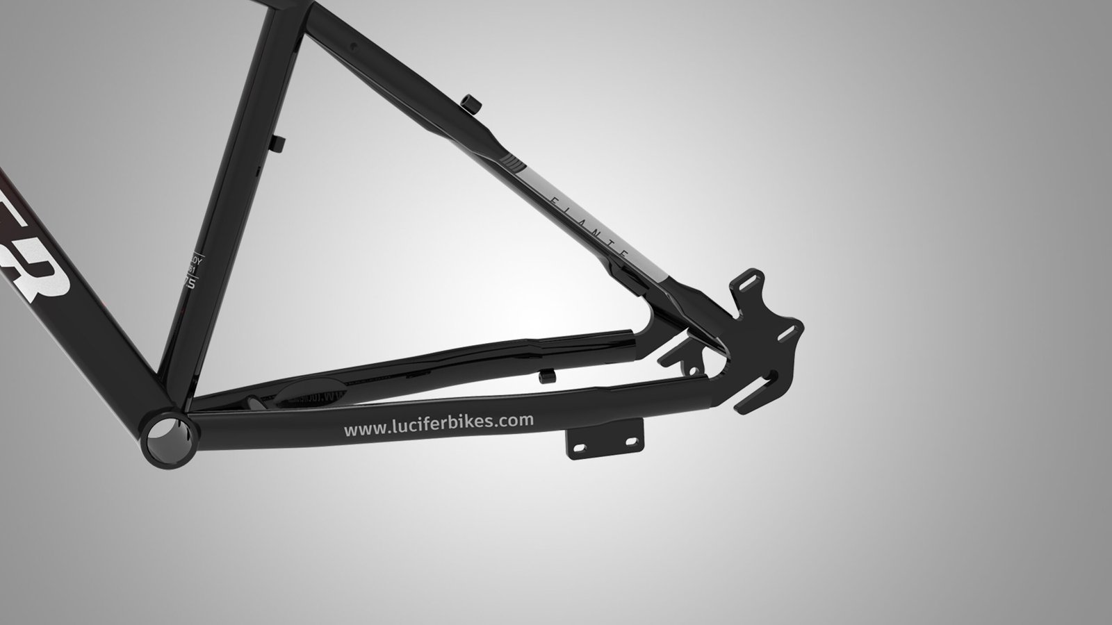 Elante Frame with Internal Cable Routing