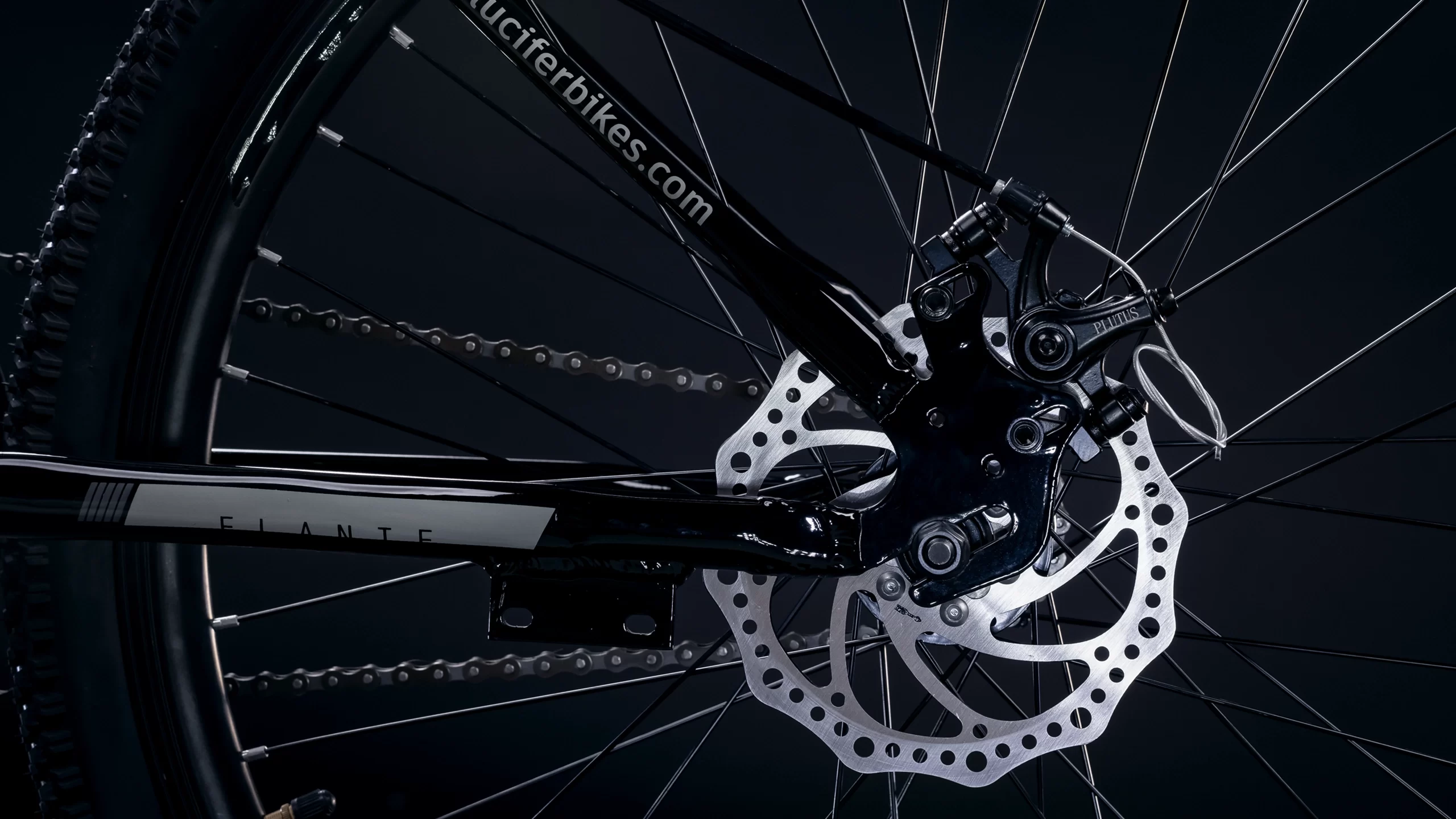 Mechanical Dual Disc Brakes in Most Affordable Cycle of Lucifer Bieks